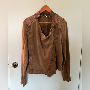 Free People Green Jacket